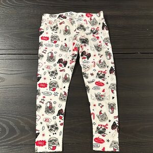 Epic threads cat Christmas leggings size 3T NWT